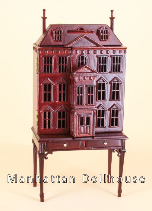 Bespaq Pickering Dollhouse in Mahogany